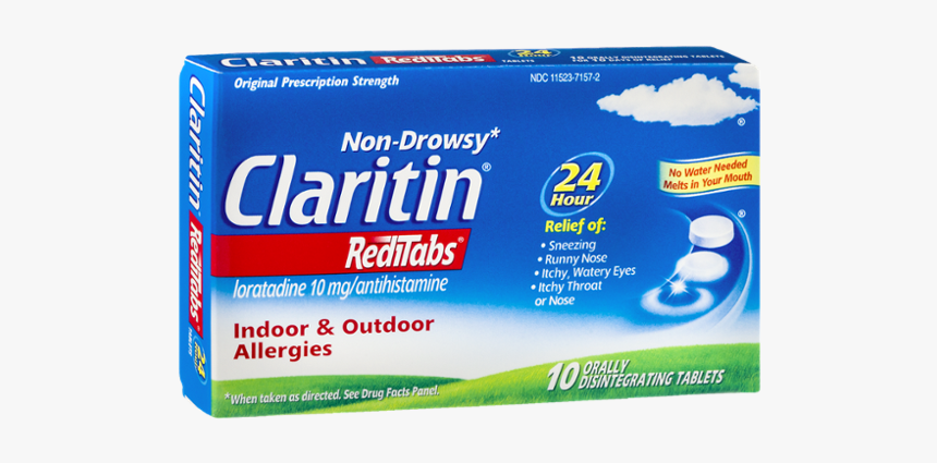 Claritin Reditabs, HD Png Download, Free Download