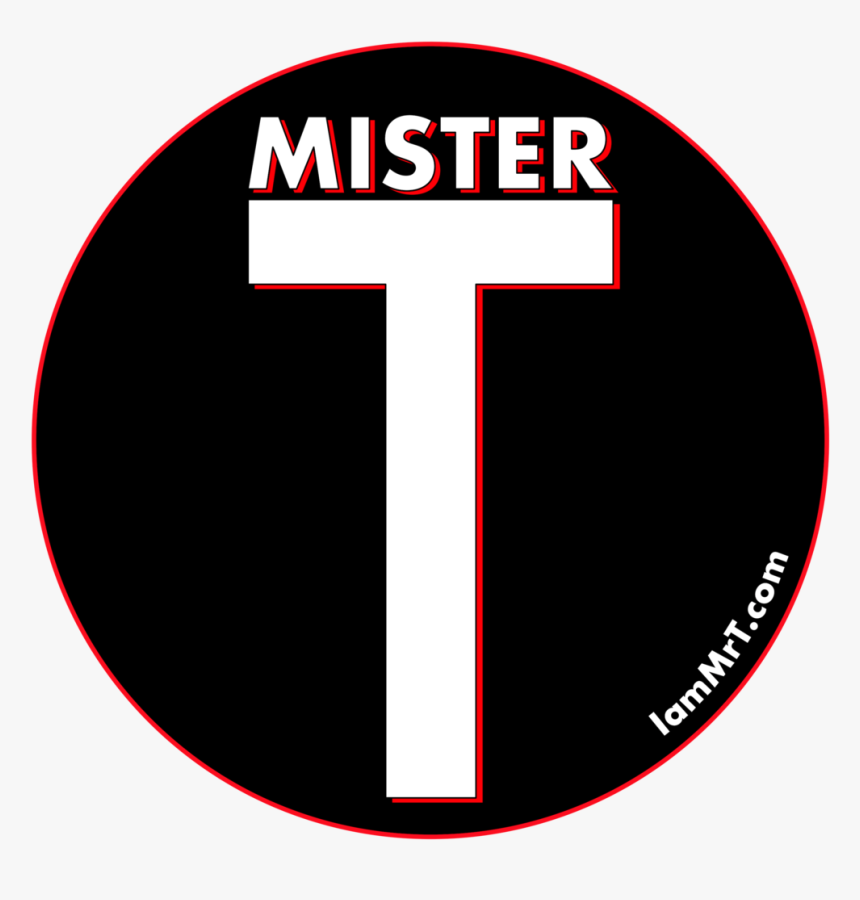 I Am Mr T Sticker - Circle, HD Png Download, Free Download