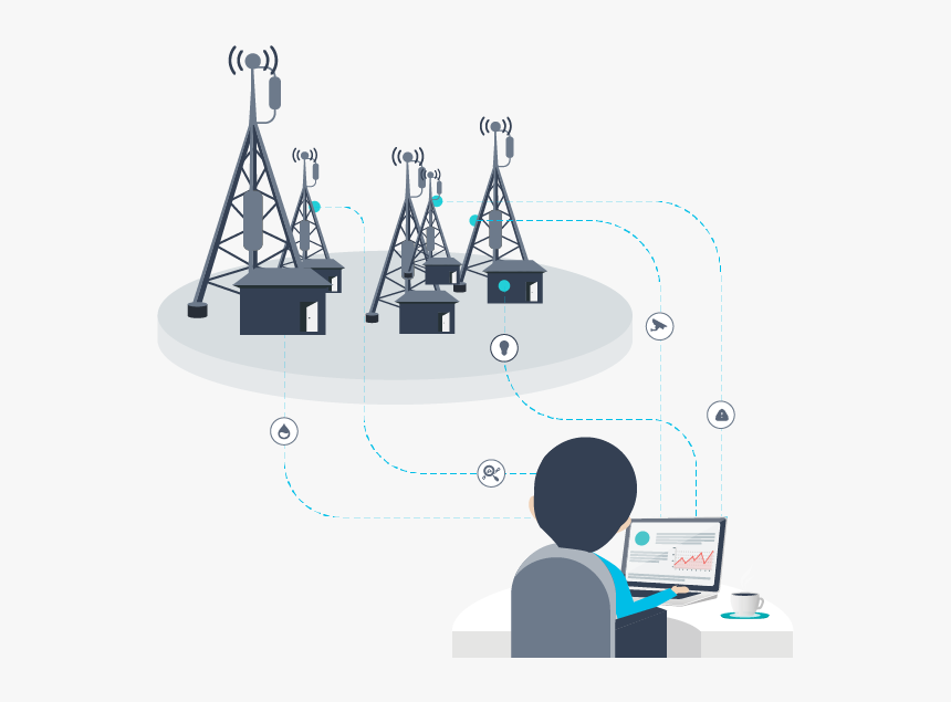 Remote Tower Monitoring System, HD Png Download, Free Download