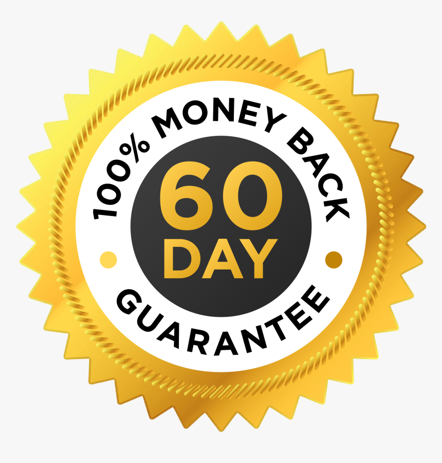 60 Day Money Back Guarantee, HD Png Download, Free Download