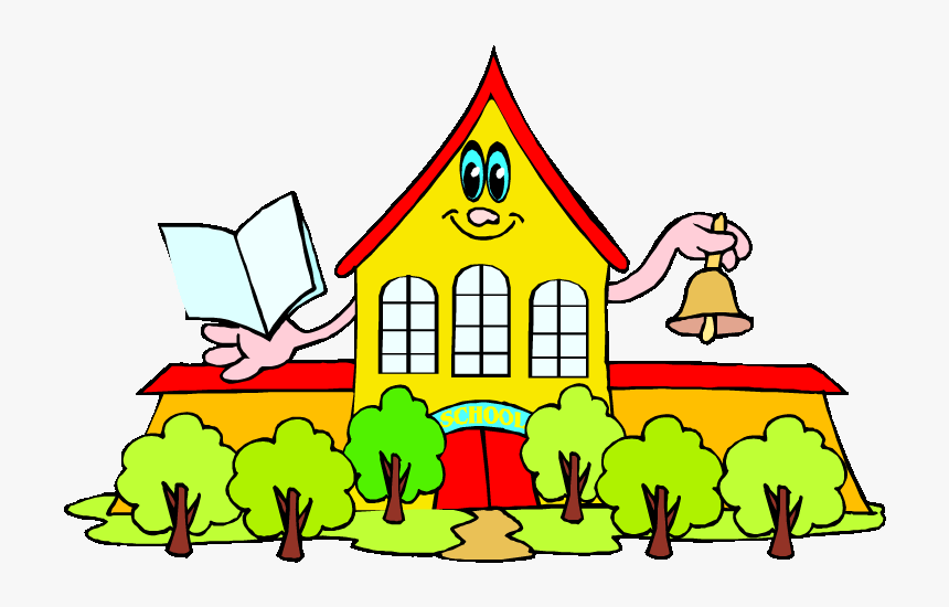 Download Yellow School House Clip Art Clipart School - School Is Cool Clip Art, HD Png Download, Free Download