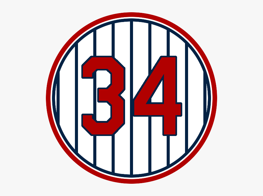 Minnesota Twins 34 - Minnesota Twins Number 34, HD Png Download, Free Download