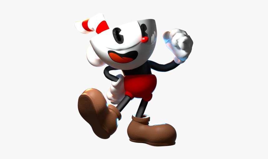 Cuphead Render
i Didn’t Struggle As Much To Make This - Cuphead Smash Render, HD Png Download, Free Download