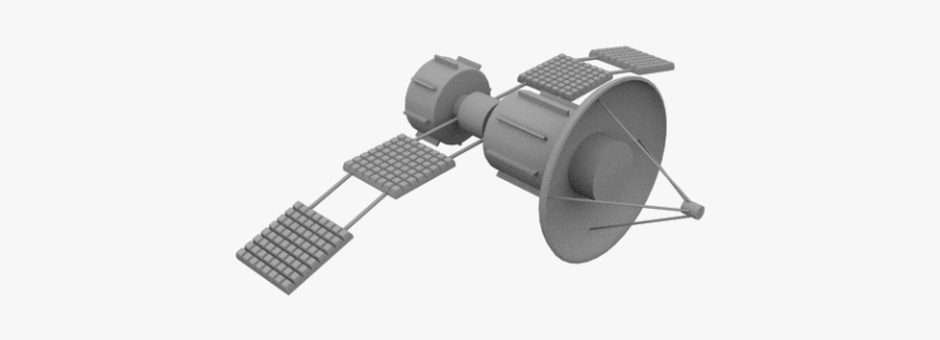 Satellite 3d Model Free, HD Png Download, Free Download