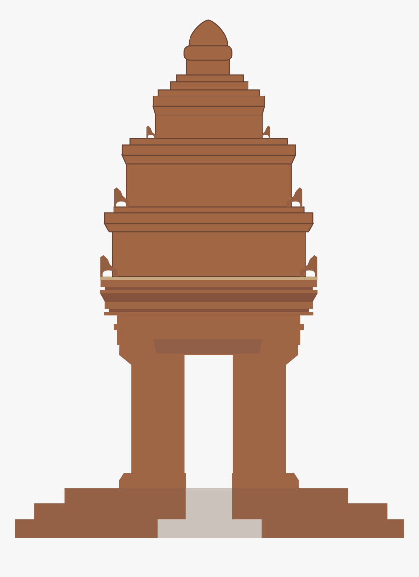 Asia, Cambodia, Landmark, Memorial, Phnom Penh - Independence Monument Phnom Penh Png, Transparent Png, Free Download