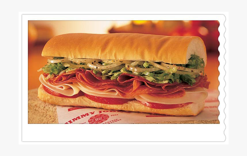 Jimmy Johns Sandwiches Names, HD Png Download, Free Download
