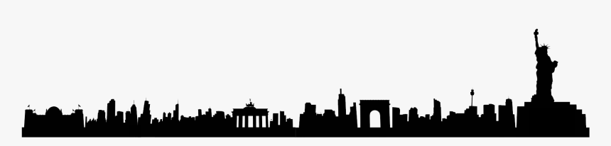 Landmark - World Landmarks Silhouette Png, Transparent Png, Free Download