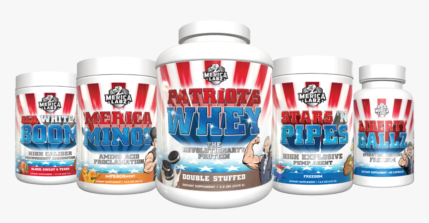 Merica Labz Patriots Whey Yankee, HD Png Download, Free Download