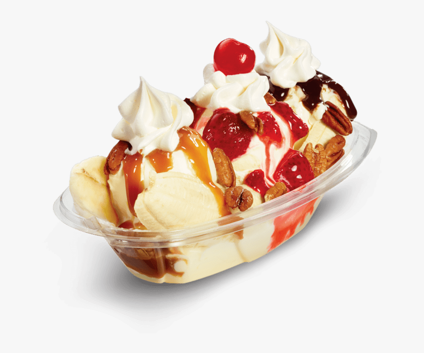 Banana Split Png, Transparent Png, Free Download