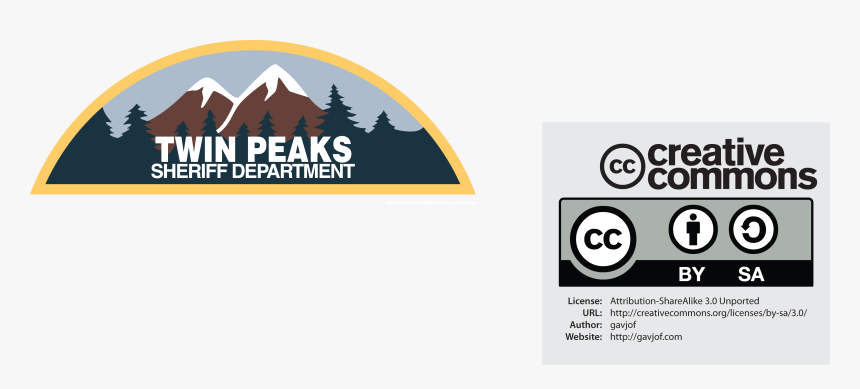 Twin Peaks Png , Png Download - Twin Peaks Sheriff Department Logo, Transparent Png, Free Download