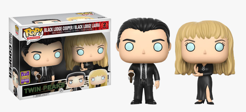 Twin Peaks Black Lodge Cooper & Laura Exclusive 2-pack - Twin Peaks Black Lodge Funko, HD Png Download, Free Download