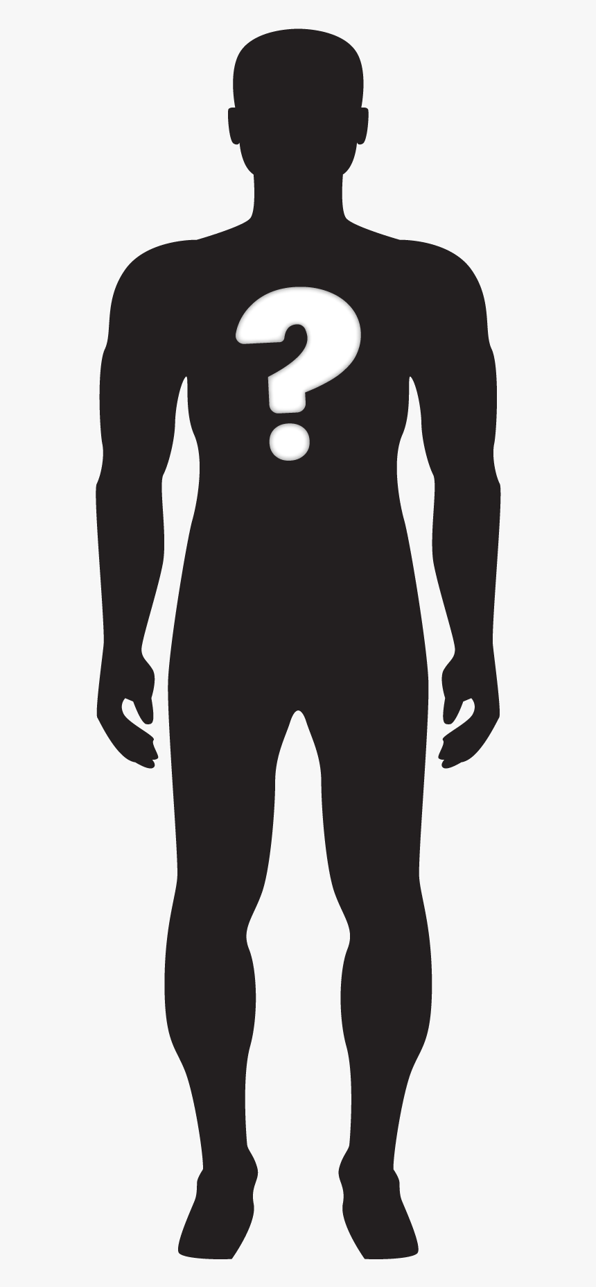 Unknown Human Picture - Human Body Silhouette, HD Png Download, Free Download