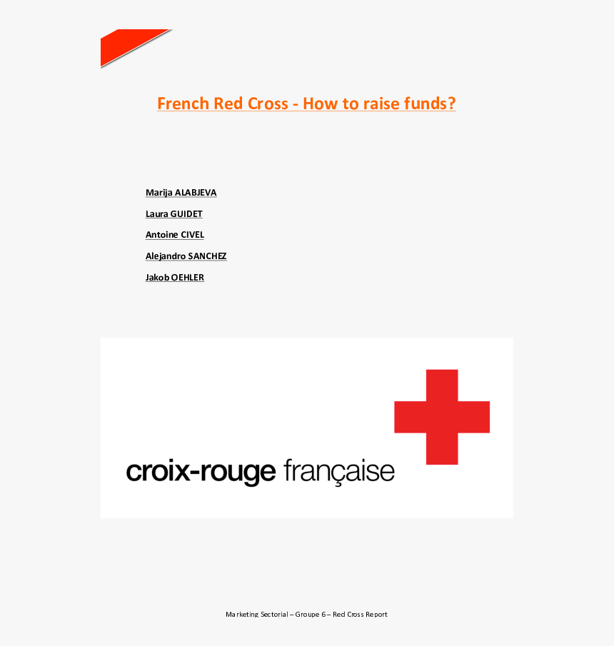 French Red Cross - Croix Rouge, HD Png Download, Free Download