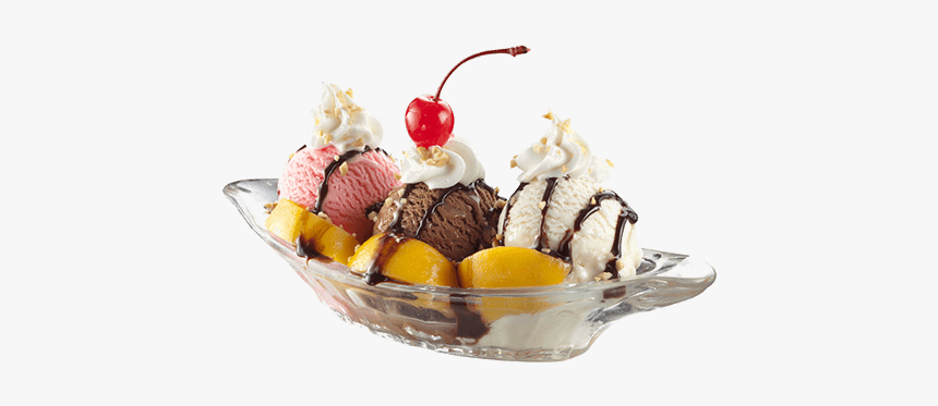 Peach Melba Split - Ice Cream Peach Melba Png, Transparent Png, Free Download