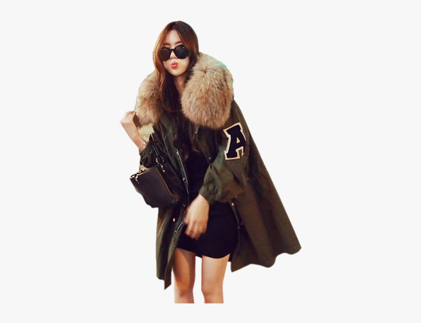 Usher Coat - Fur Clothing, HD Png Download, Free Download