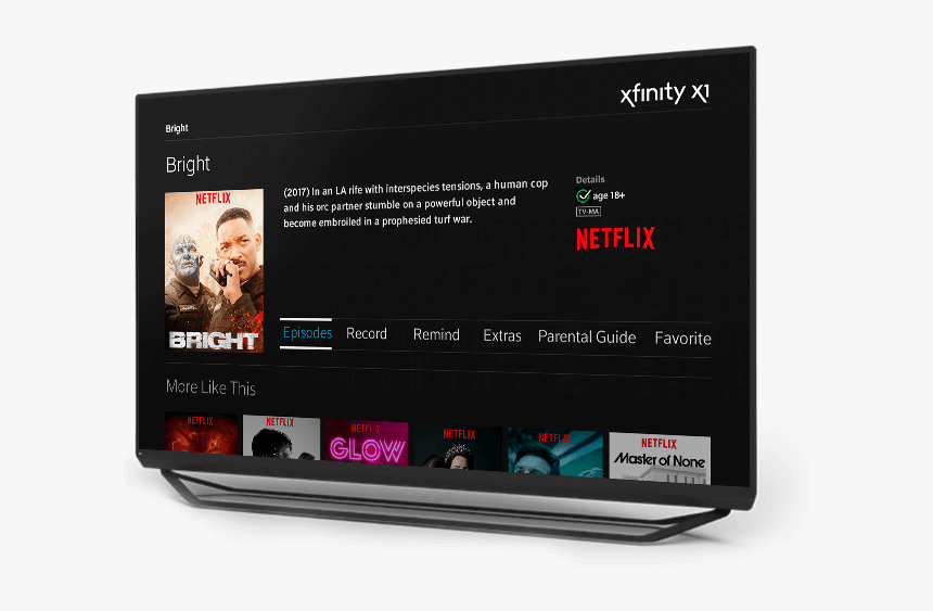 Xfinity Netflix, HD Png Download, Free Download