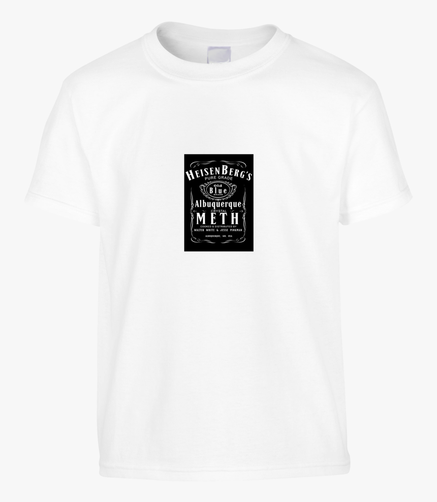 Breaking Bad Jack Daniels Style Meth T-shirt 100% Cotton - T-shirt, HD Png Download, Free Download