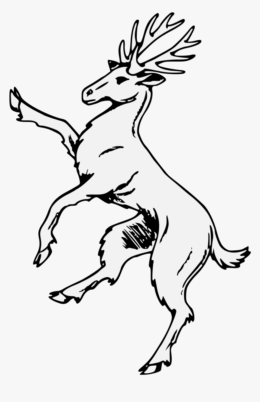 Transparent Patronus Png - Rampant Stag, Png Download, Free Download