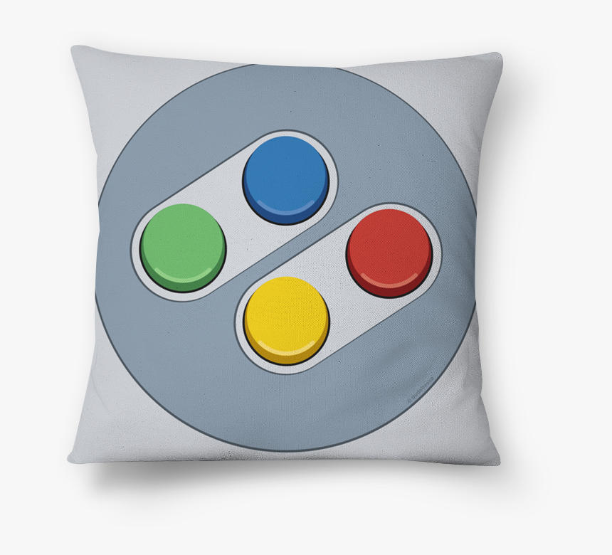 Almofada Super Nintendo Controller De Eduardo Bessana - Cushion, HD Png Download, Free Download