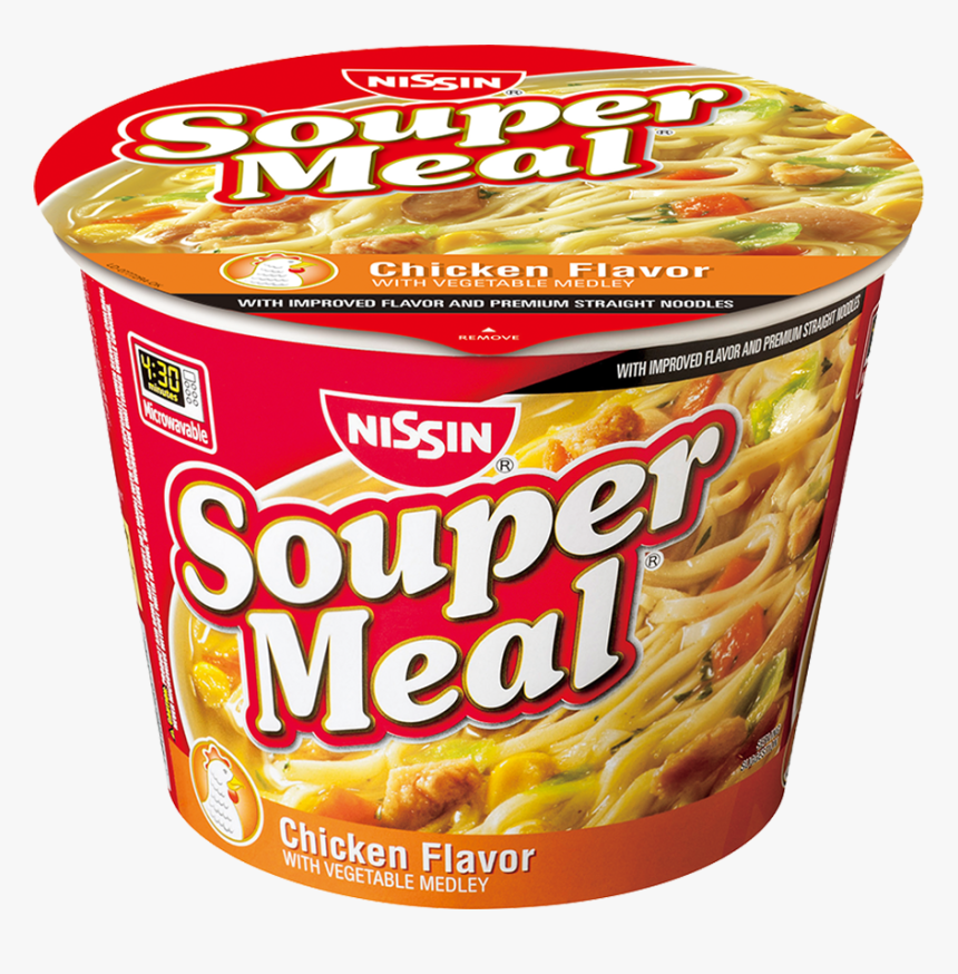 Nissin Noodles Souper Meal, HD Png Download, Free Download