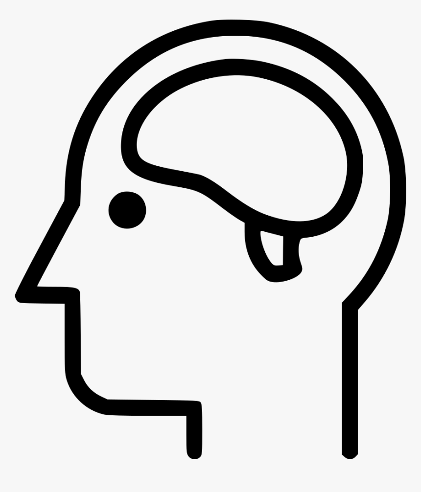 Brain Nervous System Mind Head Anatomy - Nervous System Logo Png, Transparent Png, Free Download