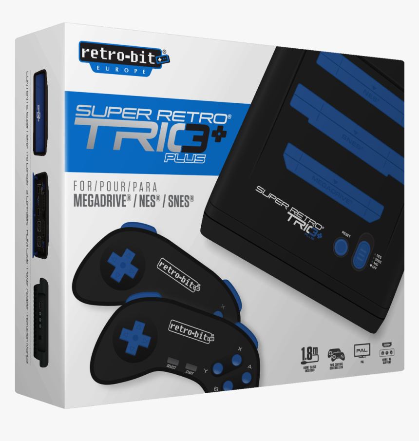 Super Retro Trio Plus, HD Png Download, Free Download