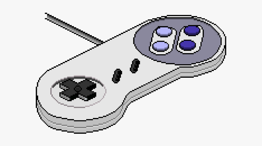 Snes Controller Pixel Art, HD Png Download, Free Download