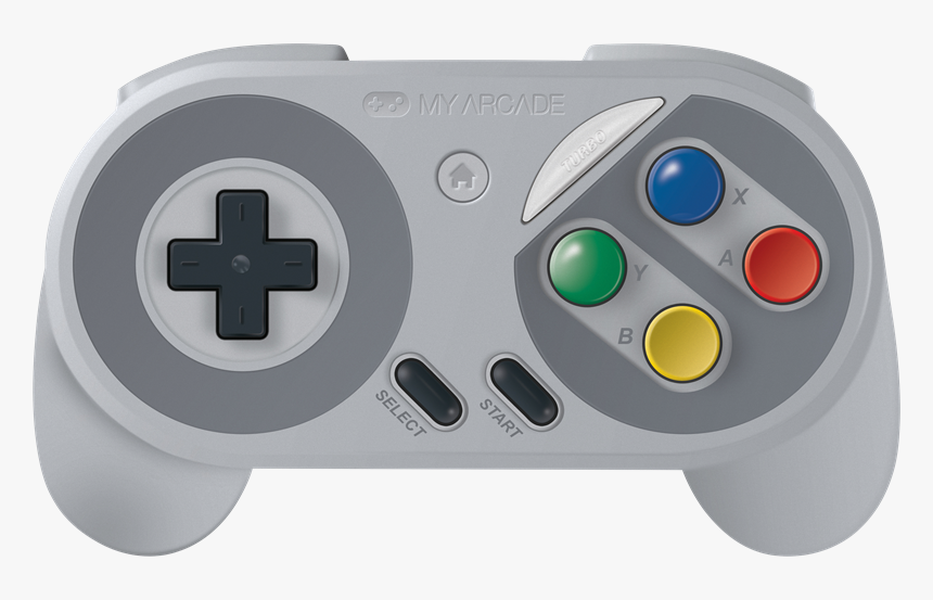 My Arcade Super Gamepad Snes/nes Classic - My Arcade Snes Classic Wireless Controller, HD Png Download, Free Download
