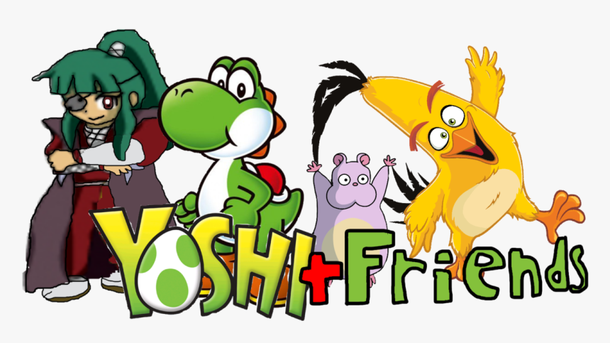 Yoshi And Friends By Ruensor - Yoshi Touch & Go Ds, HD Png Download, Free Download