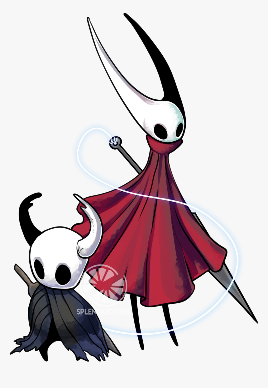 Watched My Friend Finish Hollow Knight, What A Great - Hollow Knight And Hornet Png, Transparent Png, Free Download