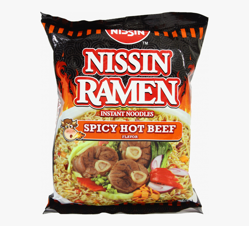 Food And Snacks Invention Related To Pacific Asia War - Nissin Ramen Spicy Hot Beef, HD Png Download, Free Download