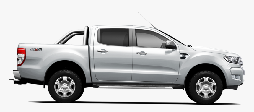 Ford Ranger Png - White Ford Ranger Side, Transparent Png, Free Download