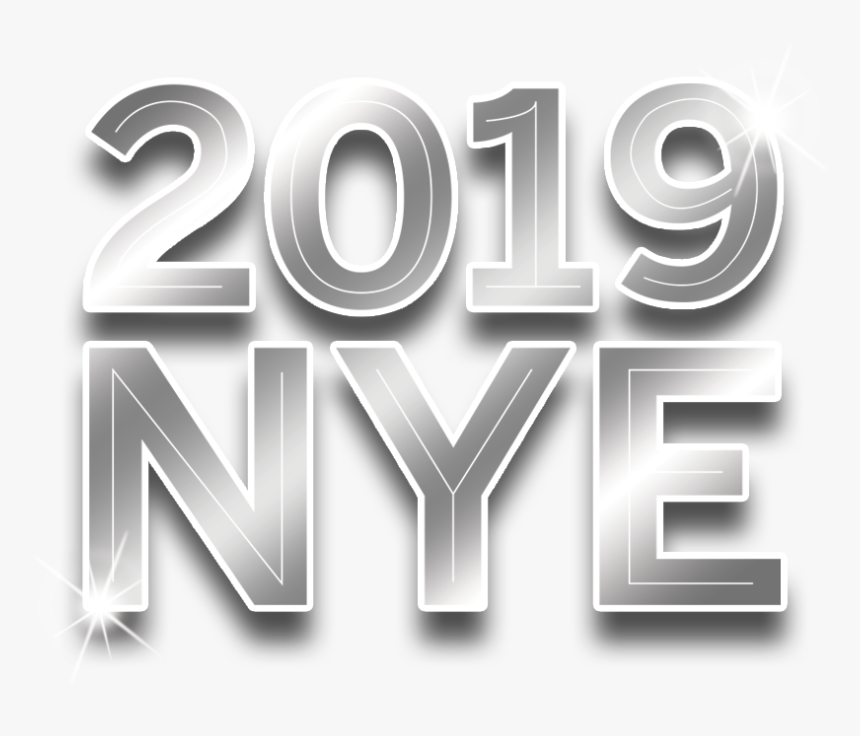 Transparent New Years Eve Png - New Year's Eve 2019 Logo, Png Download, Free Download