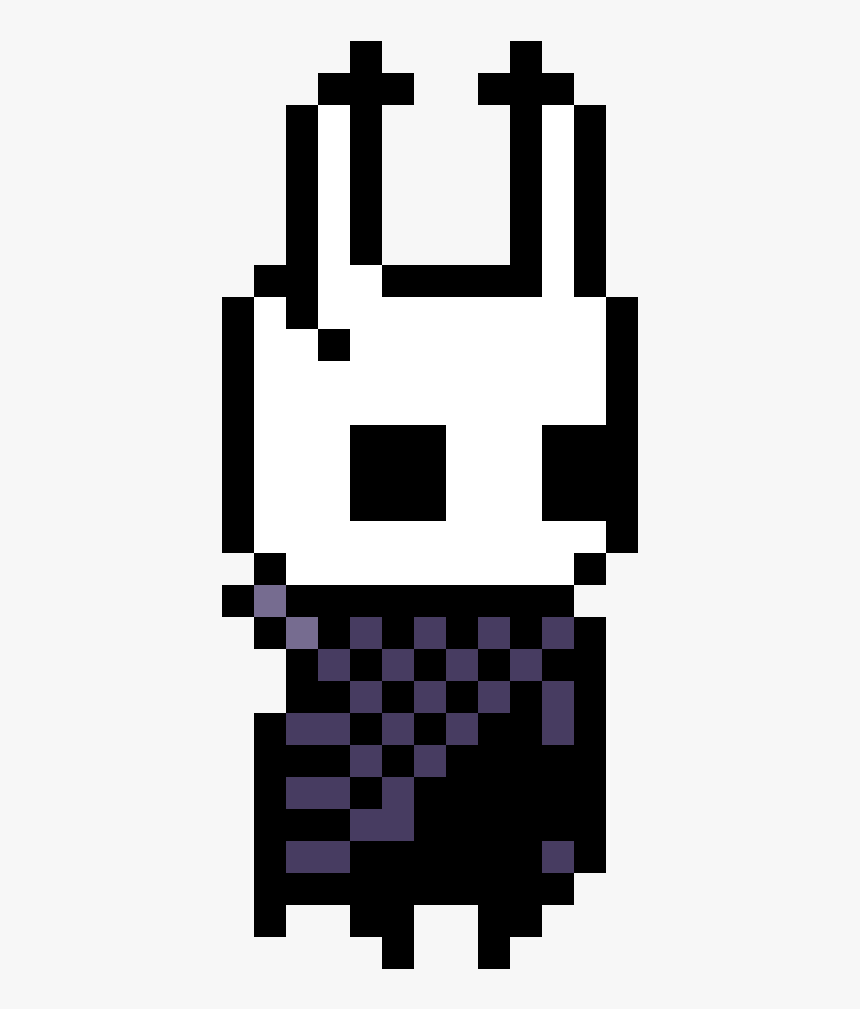 Transparent Knight Pixelated - Hollow Knight Pixel Art, HD Png Download, Free Download