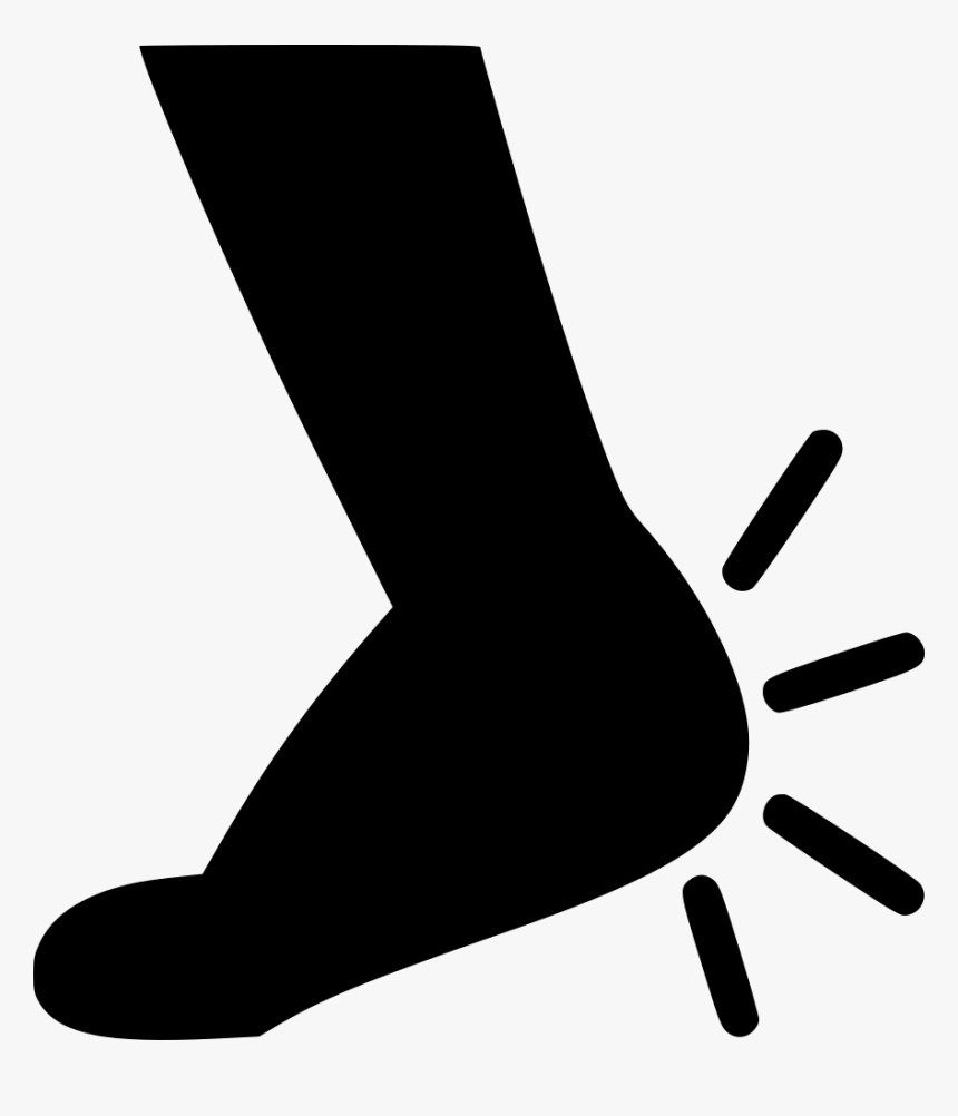 Hurt - Foot Injury Icon, HD Png Download, Free Download