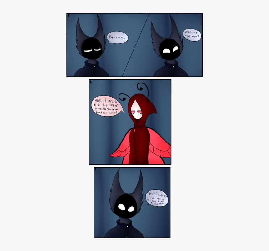 Okamiposts - Hollow Knight Oc Comics, HD Png Download, Free Download