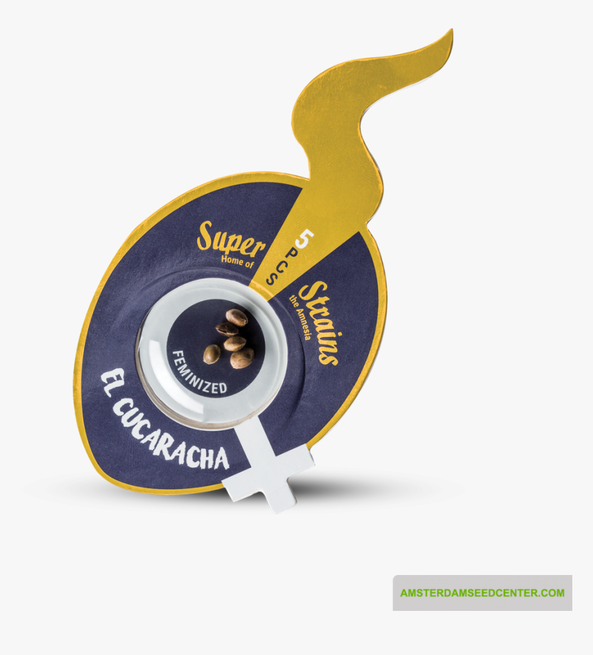 El Cucaracha - 5pack - Super Strains - Amsterdam Seed - Circular Saw, HD Png Download, Free Download