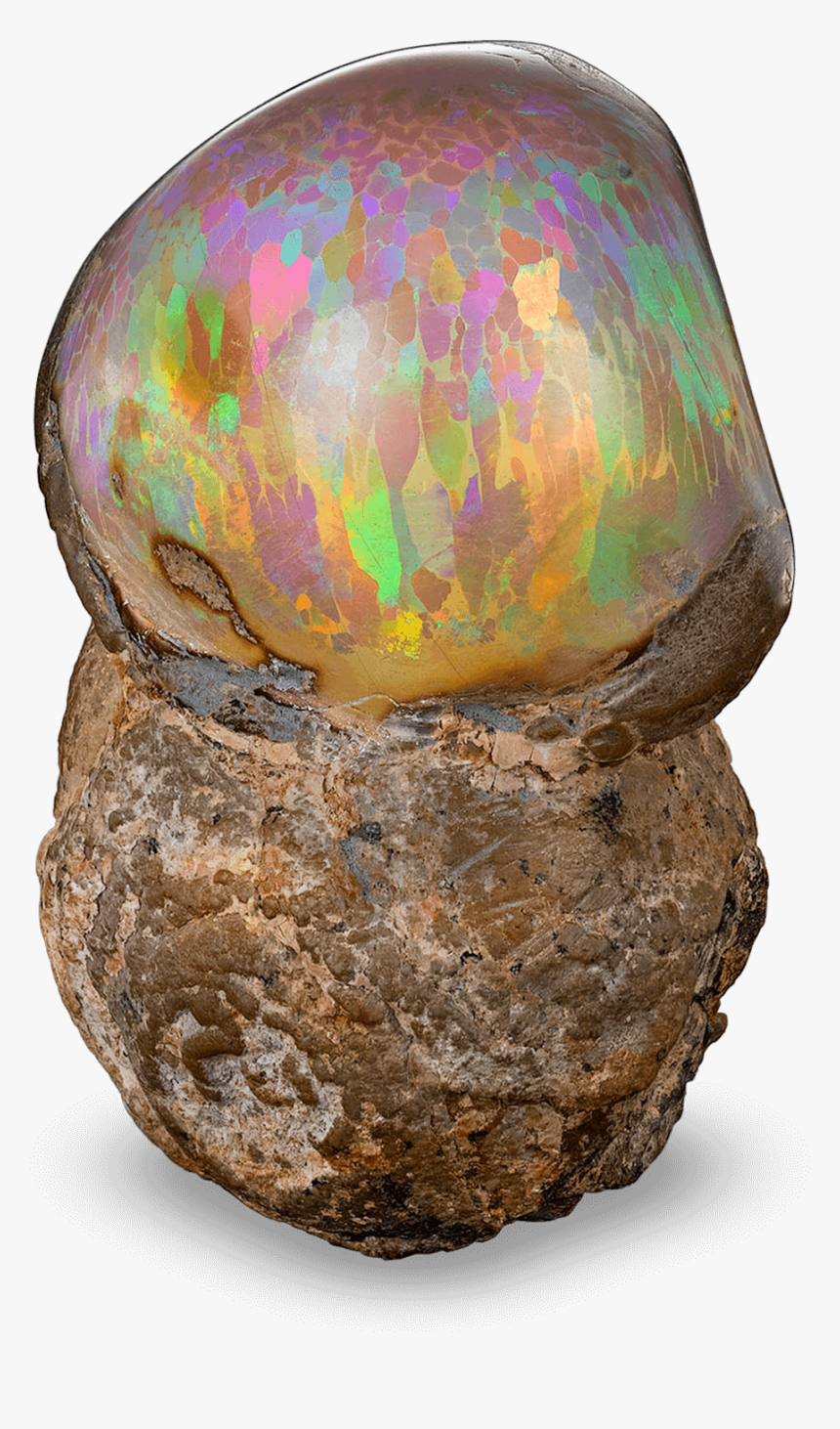 Ethiopian Mezezo Chocolate Opal Specimen - Ethiopian Chocolate Opal, HD Png Download, Free Download