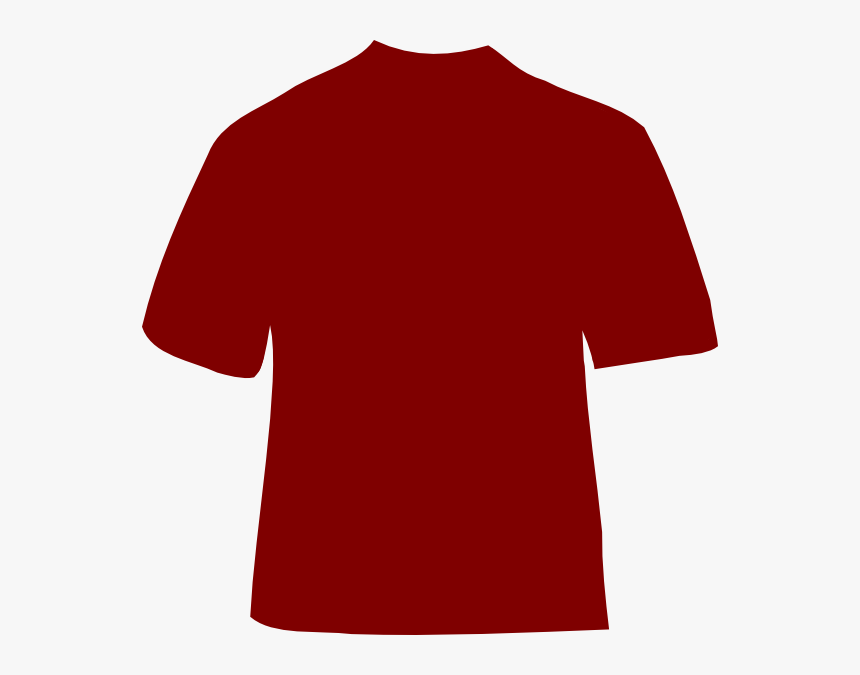 Maroon T Shirt Png - Royal Blue Shirt Clipart, Transparent Png, Free Download
