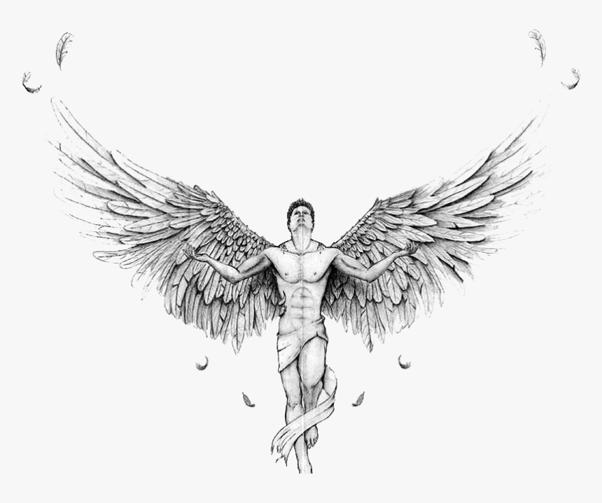 Angel Tattoo Png, Transparent Png, Free Download