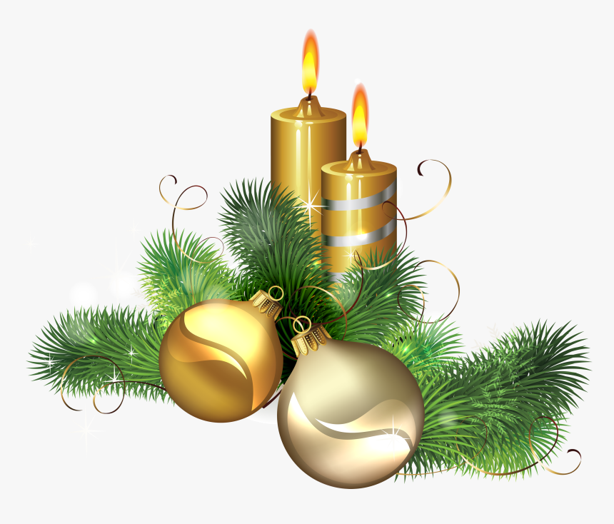 Christmas Candles Png Image - Christmas Candles Png, Transparent Png, Free Download