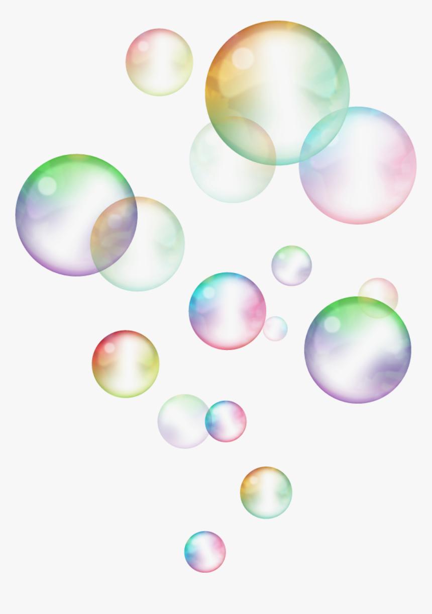 Soap Bubble Rainbow Image Portable Network Graphics - Colorful Transparent Bubbles Png, Png Download, Free Download