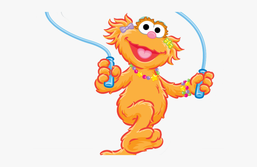 Sesame Street Clipart Zoey - Zoe Sesame Street Clipart, HD Png Download, Free Download