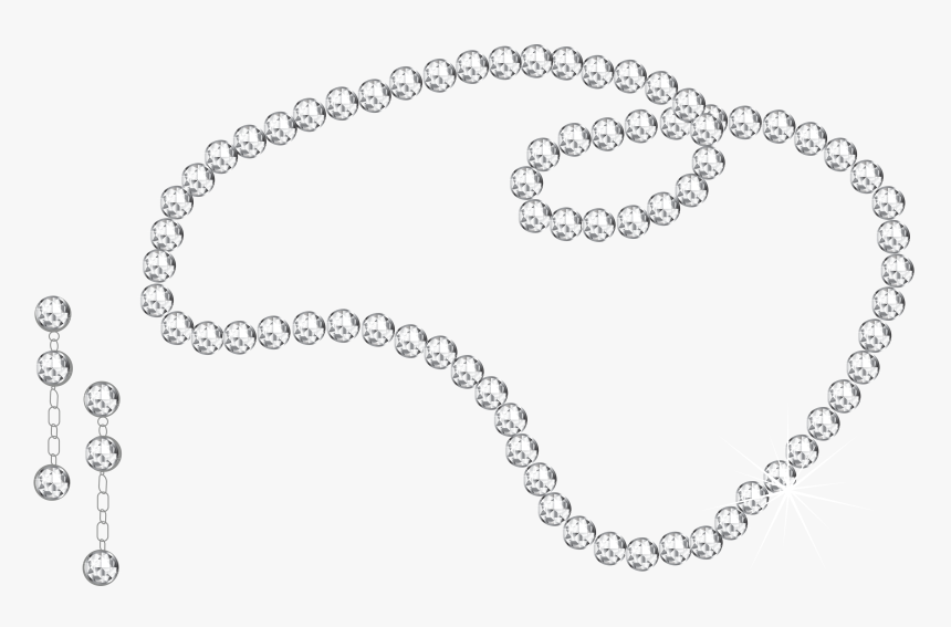 Diamond Necklace And Earrings, HD Png Download, Free Download