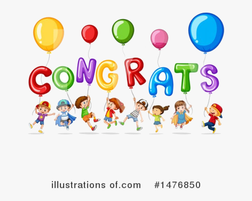 Congratulations Clipart Free Www Transparent Png - Congrats Clip Art, Png Download, Free Download