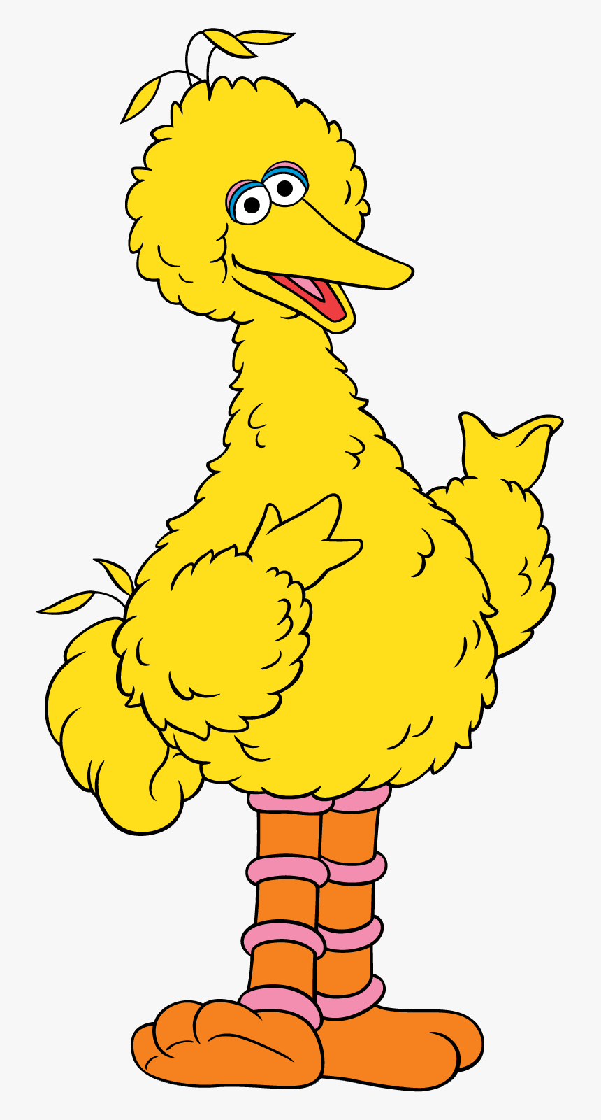 Sesame Street Big Bird Cartoon, HD Png Download, Free Download