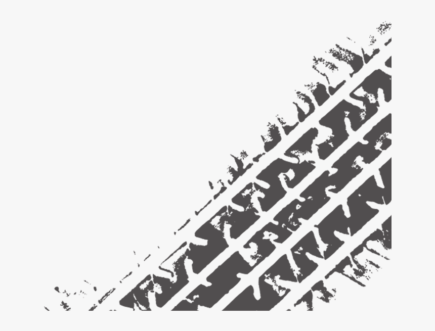 Download Jeep Tire Tracks Png Black And White Download - Transparent Background Tire Tracks Png, Png Download, Free Download