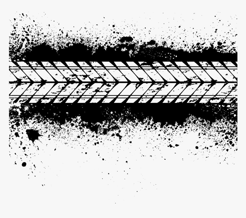 Transparent Tire Clip Art - Transparent Background Tire Track, HD Png Download, Free Download