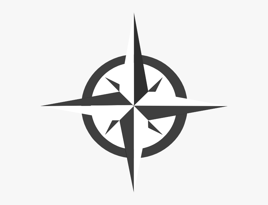 Collection Of Free Compass Drawing Nautical Star Download - Compass Rose No Labels, HD Png Download, Free Download