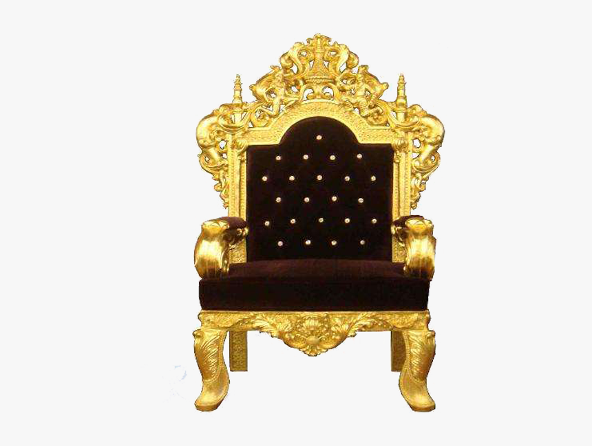 Golden Chair Background, HD Png Download - kindpng